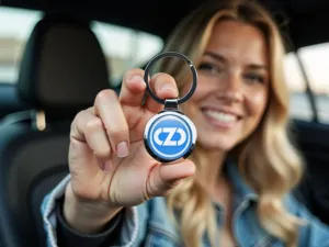 OZ Luxury Keyring Premium Stainless Steel